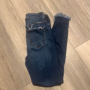 KanCan distressed ankle skinny jeans